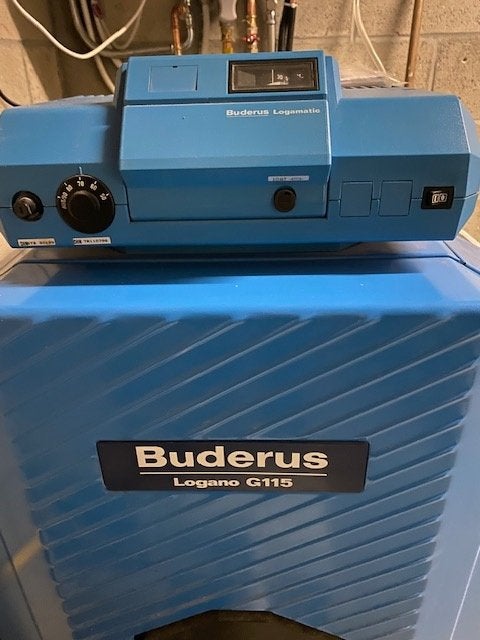 Cv Gas en Olie Brander en Buderus ketel, Ophalen, Zo goed als nieuw
