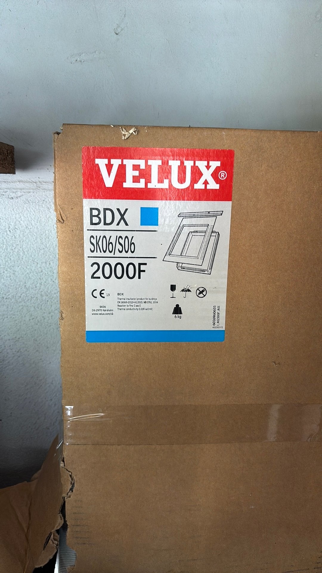 Velux onderdak geheel BDX SK06/S06 2000F gratis, Doe-het-zelf en Bouw, Glas en Ramen, Ophalen, Zo goed als nieuw