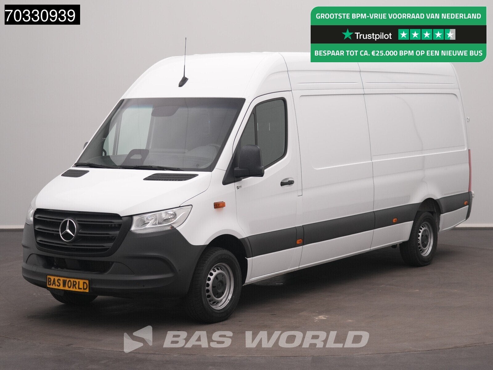 Mercedes Sprinter 317 CDI Automaat L3H2 170PK Trekhaak Navi, Autos, Achat, Euro 6, Entreprise, 3 places