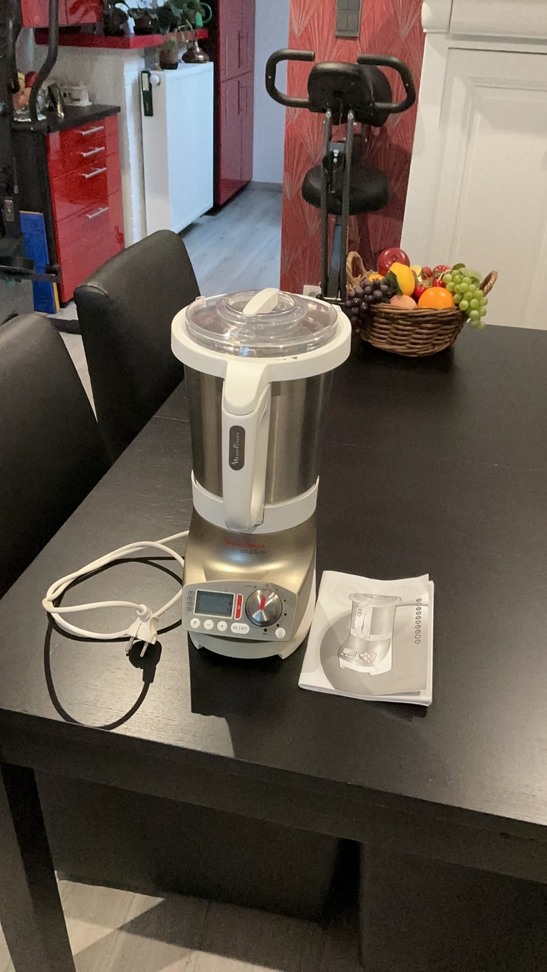Blender chauffant pour soupe Moulinex, Electroménager, Enlèvement, Utilisé