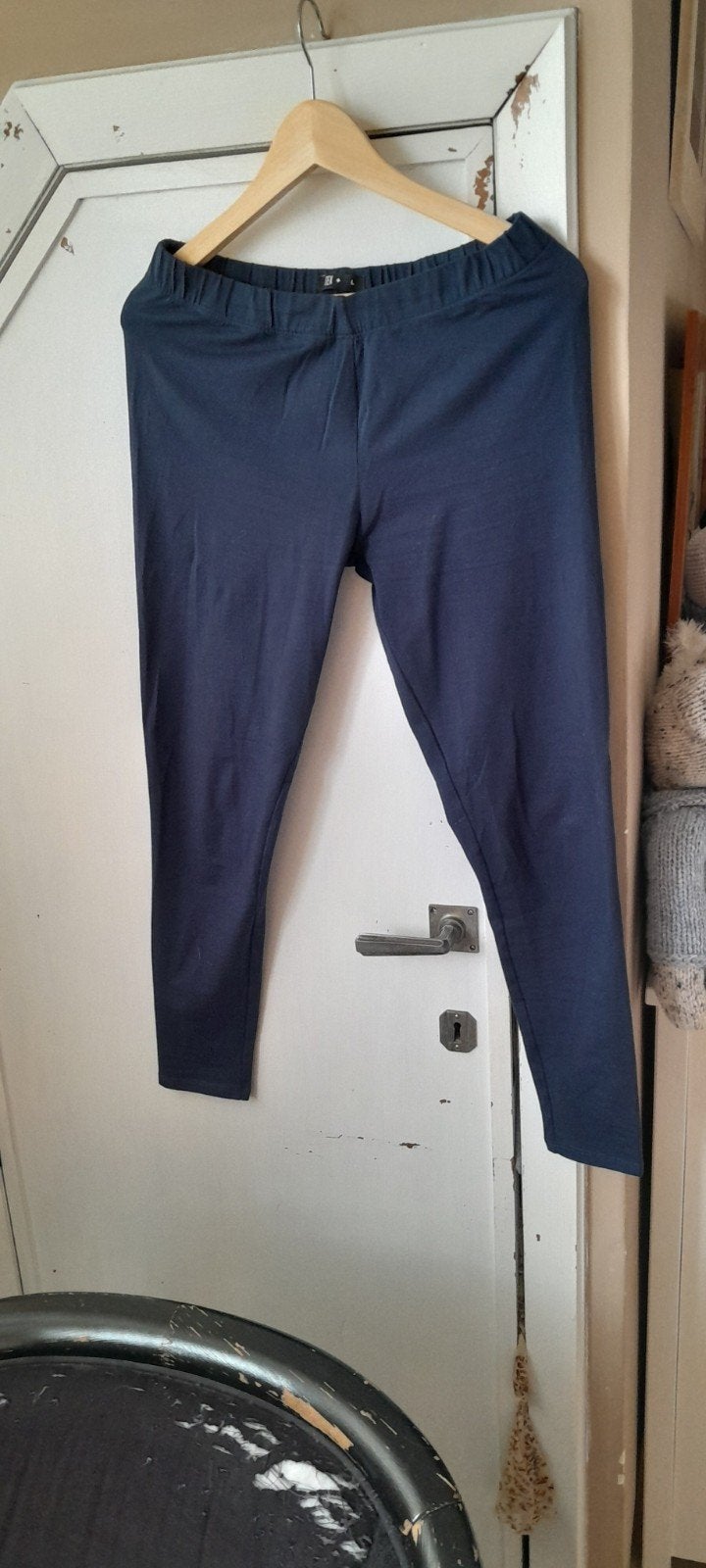 Stretch legging large Bio., Legging, Blauw, Ophalen of Verzenden, Tex