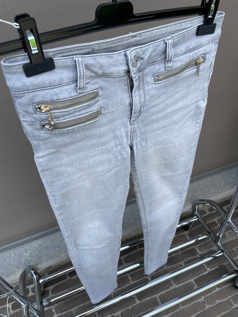 Lichtgrijze Jeans, van Liu Jo Milano, Liu Jo, Ophalen of Verzenden, Gedragen, Grijs