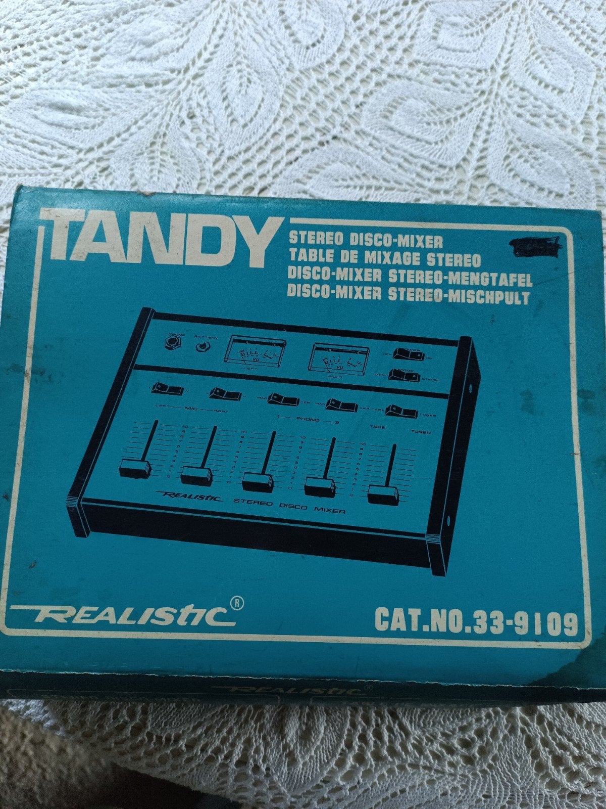tandy realistic mengtafel, Ophalen of Verzenden, Nieuw