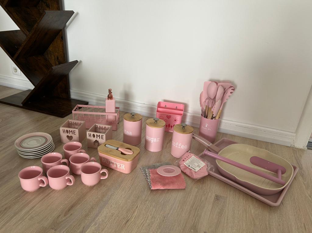 Microgolfoven Roze, Ophalen, Zo goed als nieuw