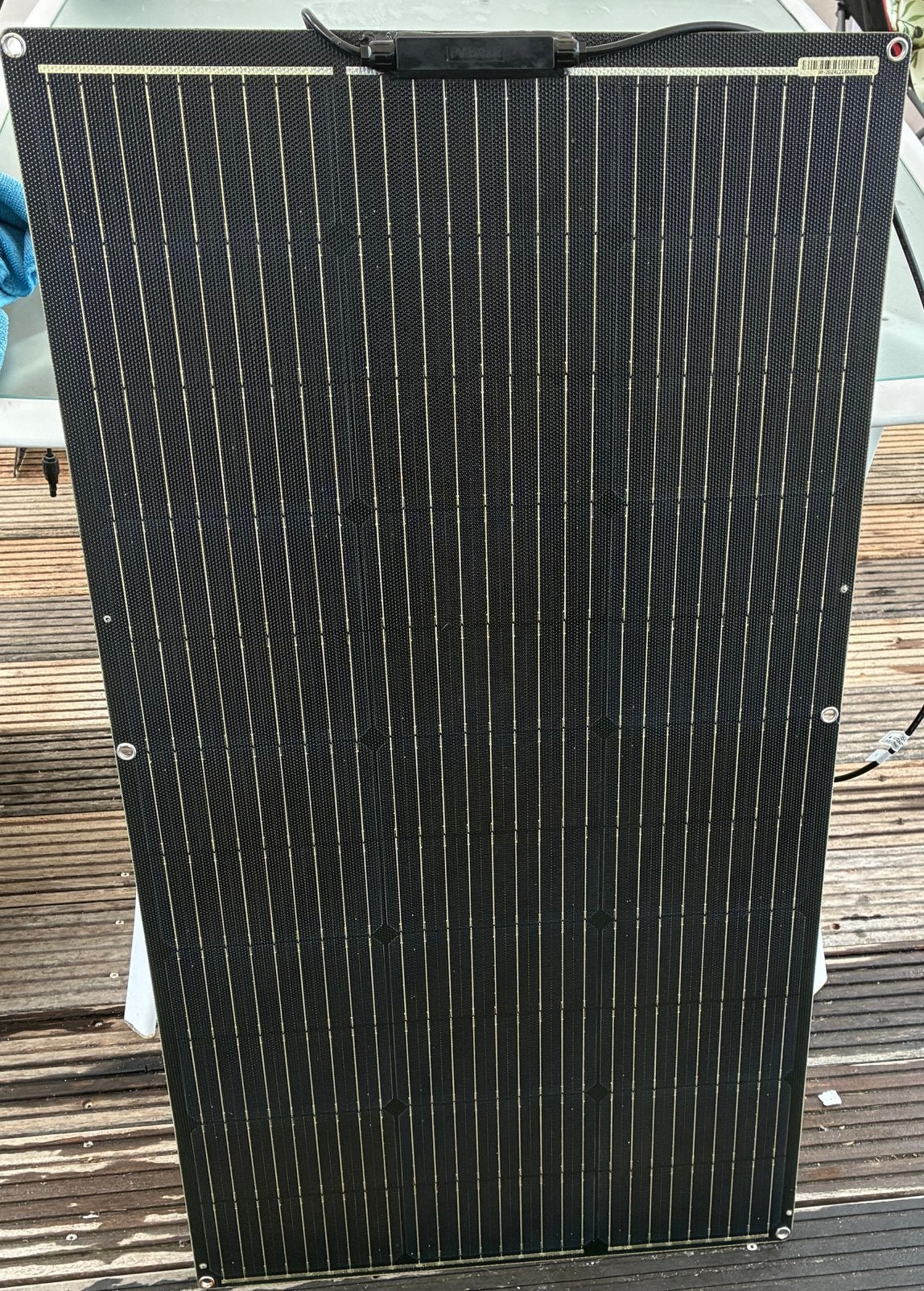 4x flexibel zonnepaneel 100 w p.stuk, Ophalen, Gebruikt, Paneel, 200 wattpiek of meer