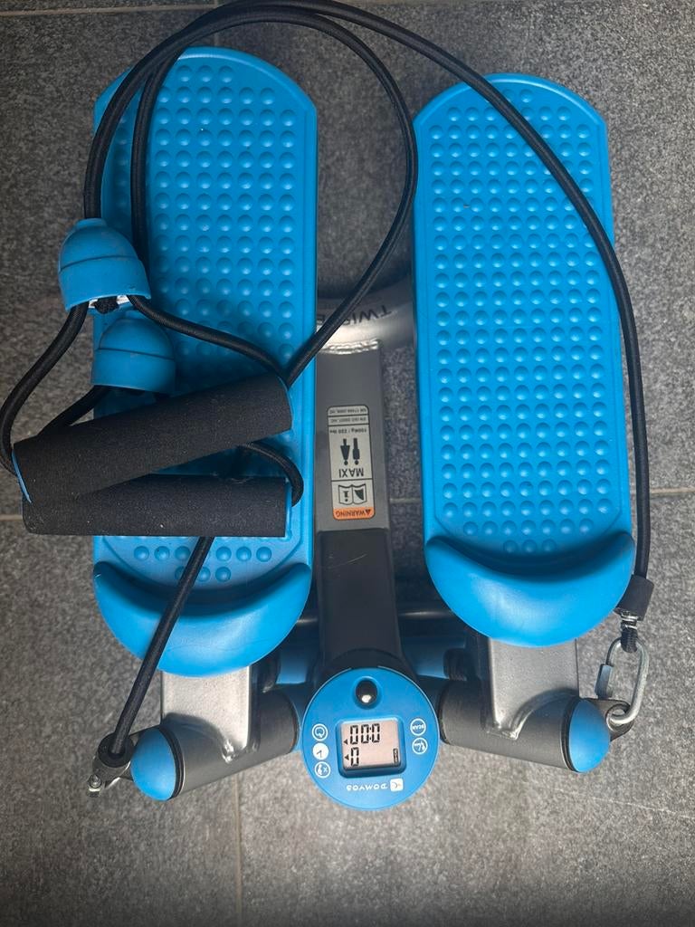 Domyos twister stepper blauw, Enlèvement, Comme neuf