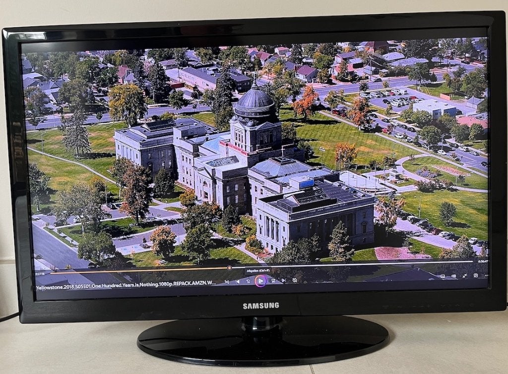 Appareil TV Samsung, récent, fonctionnant comme neuf., LED, Enlèvement ou Envoi, 60 à 80 cm, Comme neuf