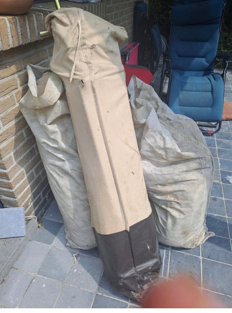 Bungalowtent, Caravans en Kamperen, Tenten, Ophalen, Zo goed als nieuw