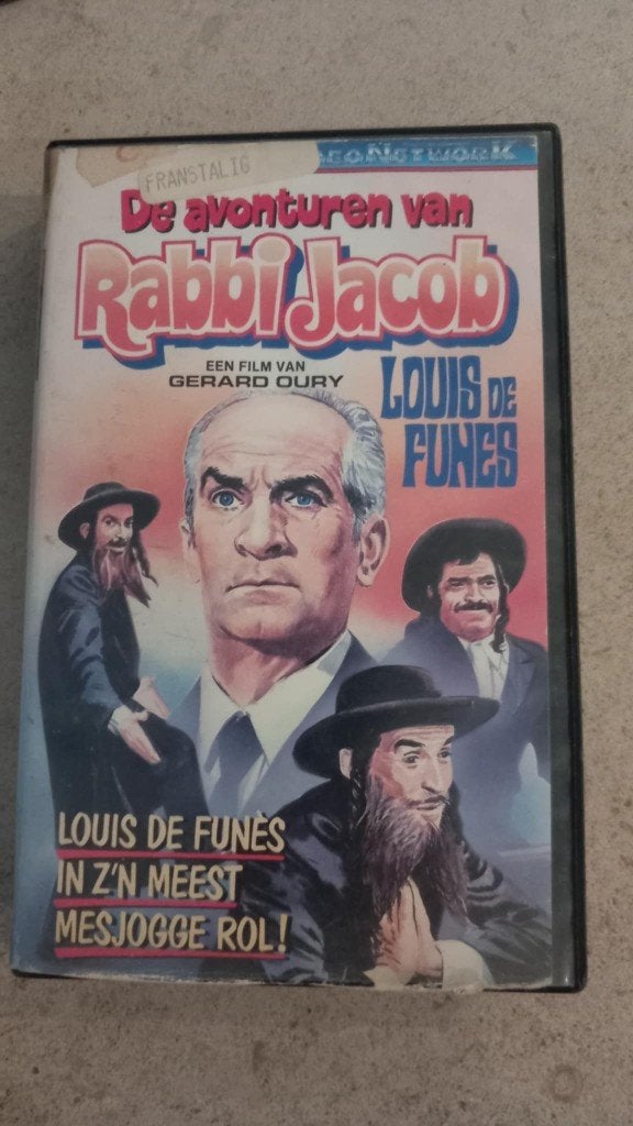 De avonturen van Rabbi Jacob VHS, Ophalen of Verzenden, Gebruikt, Komedie