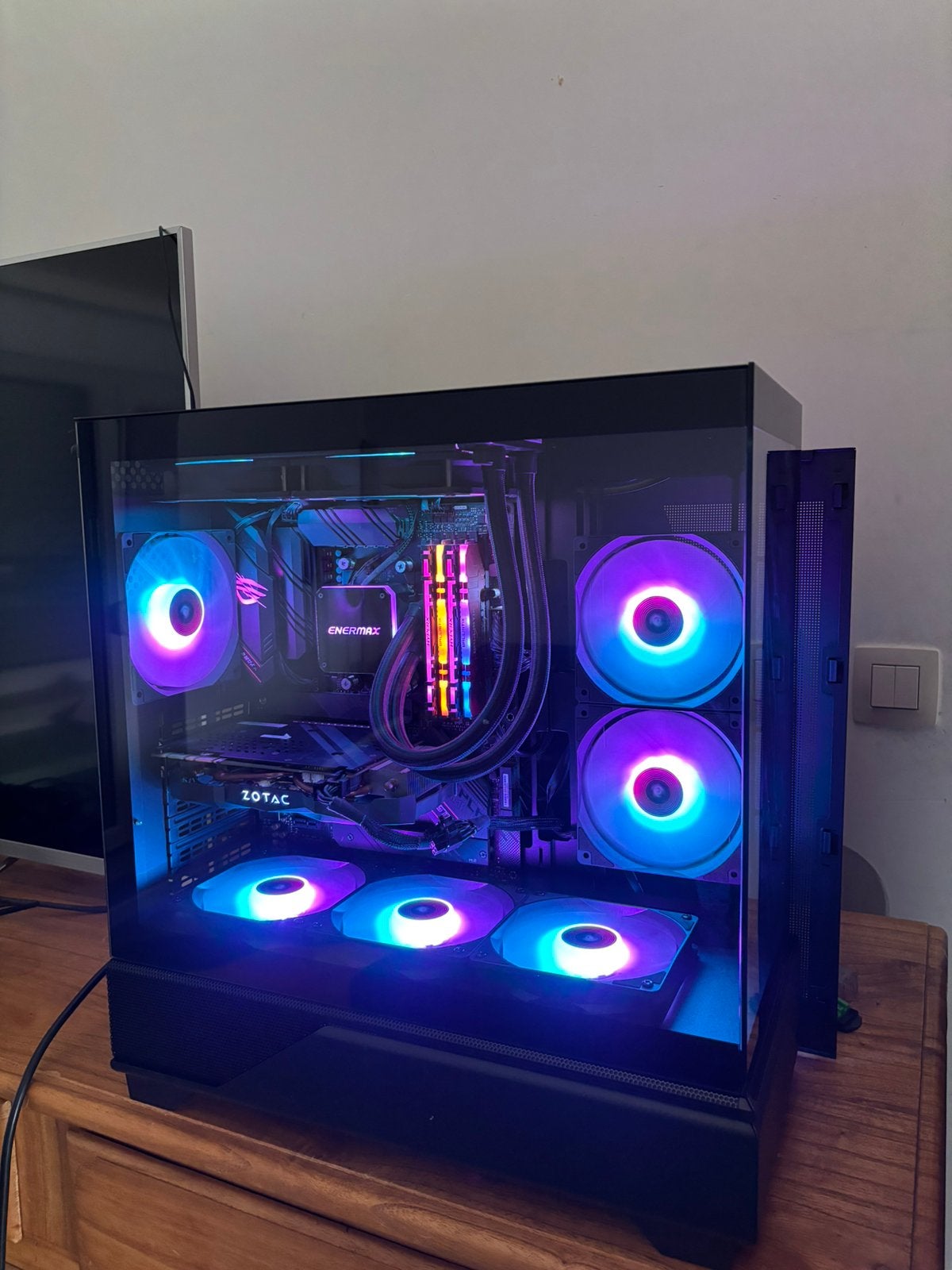 Pc gamer, Informatique & Logiciels, Ordinateurs de bureau, Comme neuf, SSD, Gaming, Enlèvement