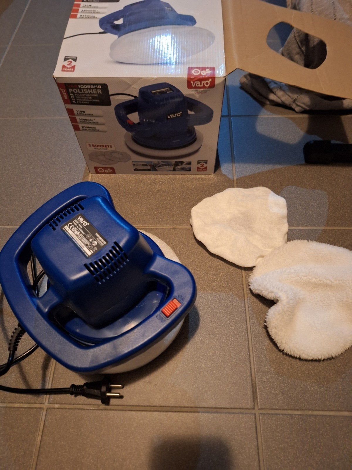 polijst machine 230 volt, Enlèvement