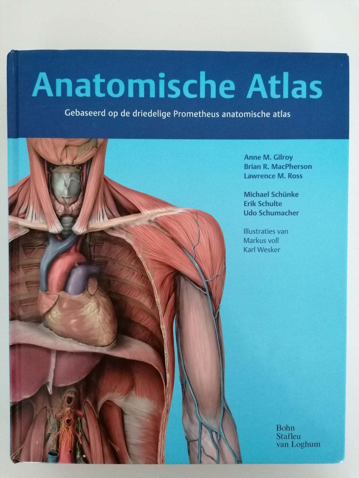 A.M. Gilroy - Anatomische Atlas Prometheus eendelige editie, Livres, Science, Comme neuf, Enlèvement ou Envoi