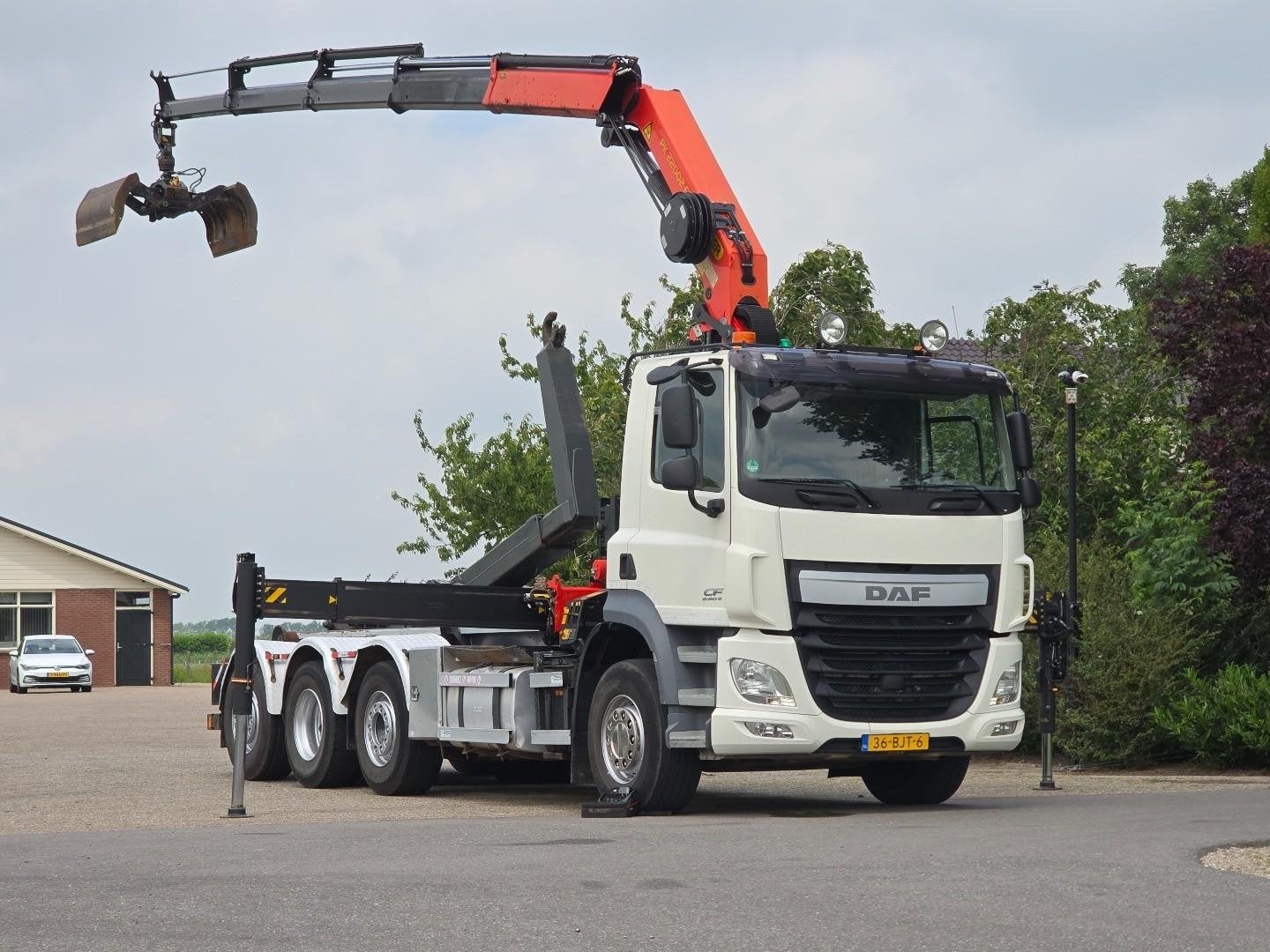 DAF CF 410 FAQ Grue Palfinger 22TM ! Télécommande ! Leva, Achat, Euro 6, Entreprise, 2 places