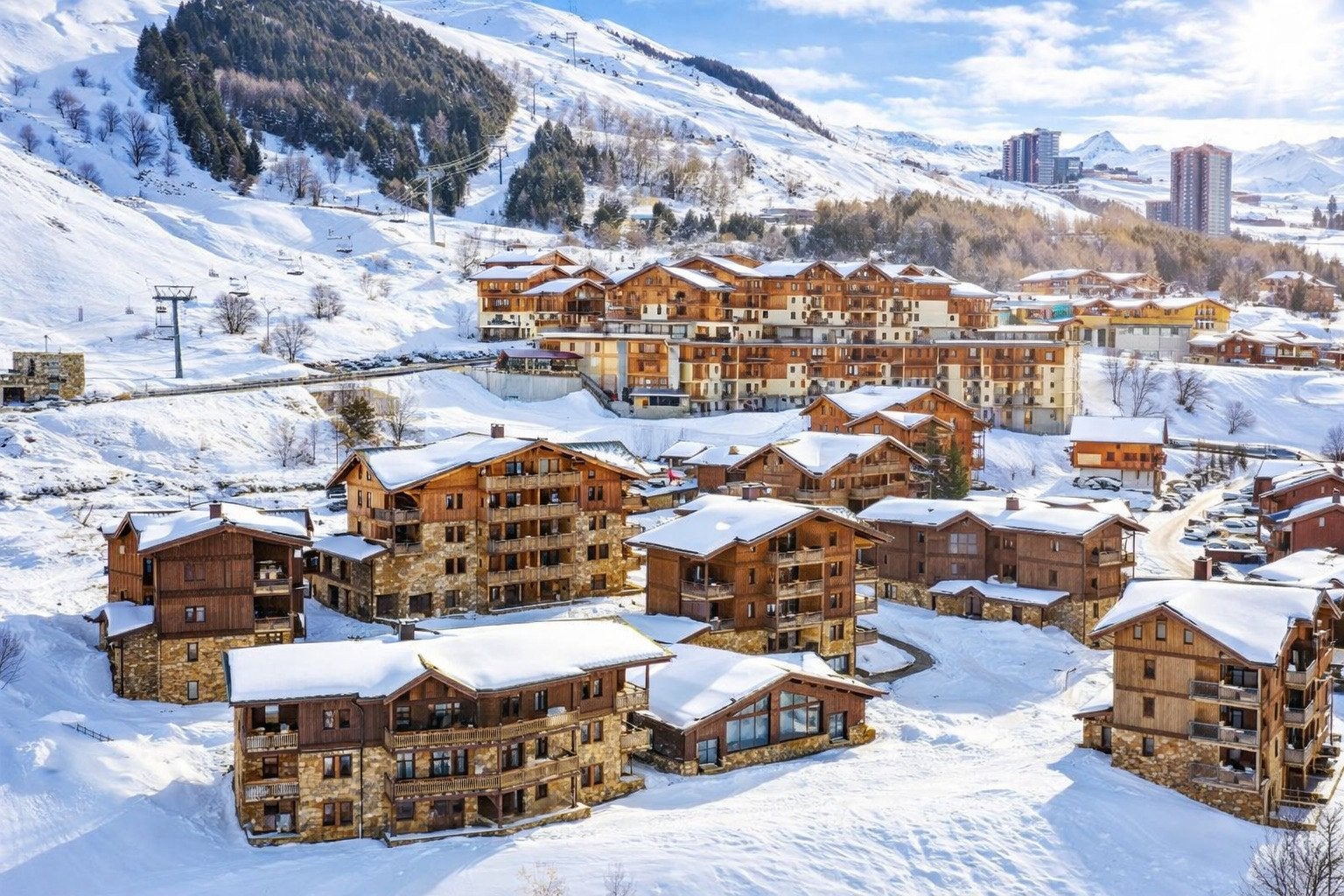 A louer Les Menuires - Les 3 vallées, Propriétaire, Village, Lave-vaisselle, 1 chambre