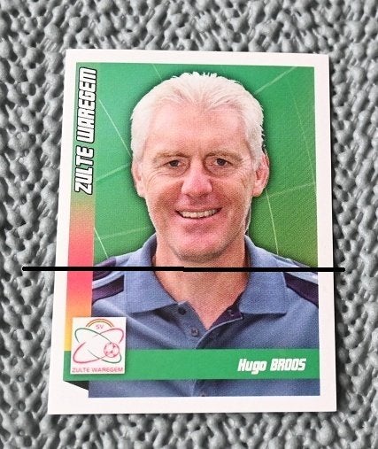 Panini/Football 2011/Zulte Waregem/Hugo Broos, Collections, Envoi, Neuf, Affiche, Image ou Autocollant