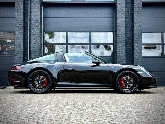 Porsche 911 Carrera 4 Targa GTS, Auto's, Porsche, Automaat, 4 zetels, Cabriolet, Zwart
