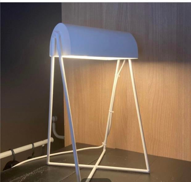 Design tafellamp Serax Antonino, wit, metaal, Ophalen, Zo goed als nieuw, Metaal