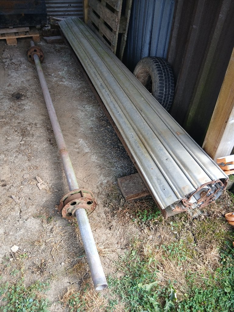 Volet aluminium, Enlèvement, Utilisé