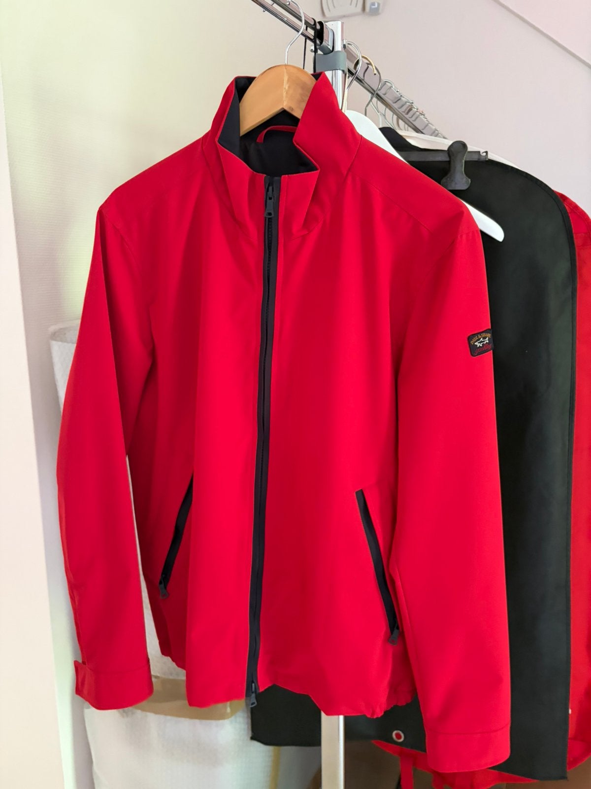Paul & Shark Jacket Typhoon 20000 stretch, Kleding | Heren, Jassen | Zomer, Ophalen of Verzenden, Nieuw, Maat 48/50 (M), Rood