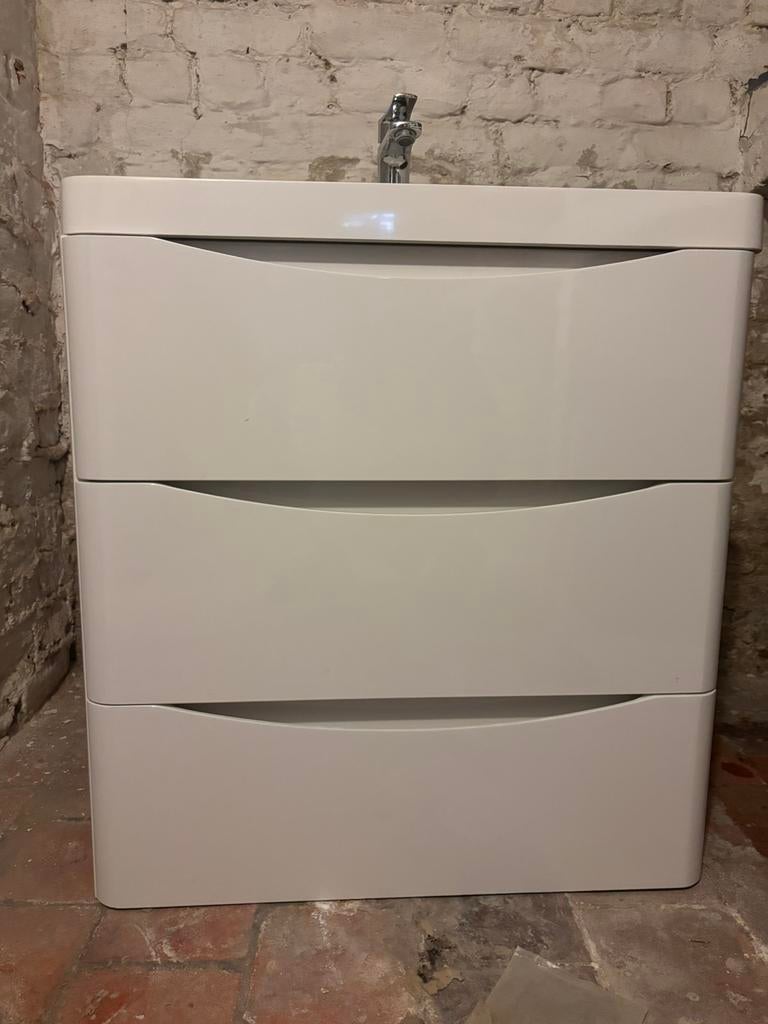 Wastafelmeubel met kraan, 25 à 50 cm, Lavabo ou Évier, Moins de 100 cm, Comme neuf