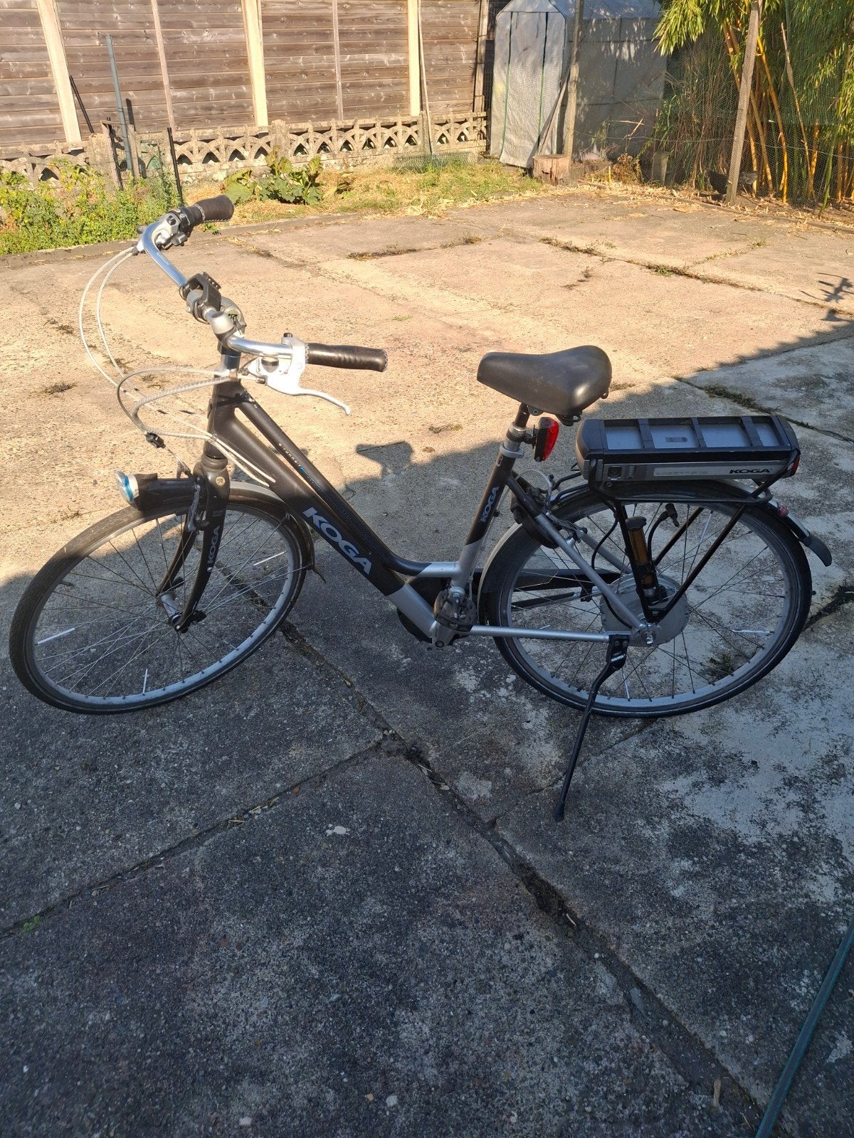 Electr. damesfiets, Ophalen, Versnellingen