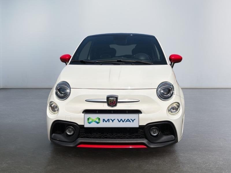 Abarth 595 595 | 1.4 t-jet 135cv | GPS | Clim | Capteurs Ar, 135 pk, Wit, Bedrijf, https://public.car-pass.be/vhr/373ded08-bc0d-4f11-a973-ab524c0ce2b3