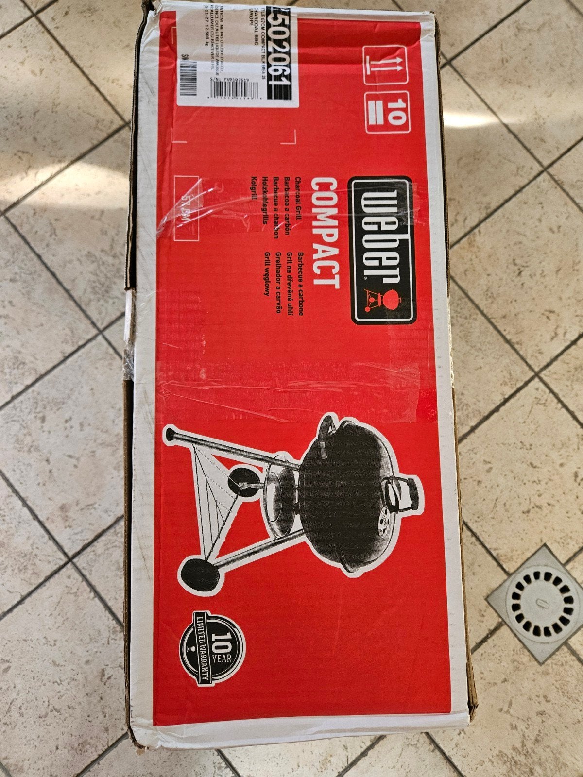 Weber bbq, Bricolage & Construction, Enlèvement
