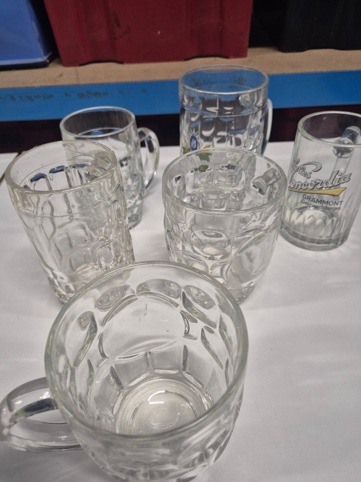 Bierglazen groot, Verzamelen, Glas en Drinkglazen, Ophalen