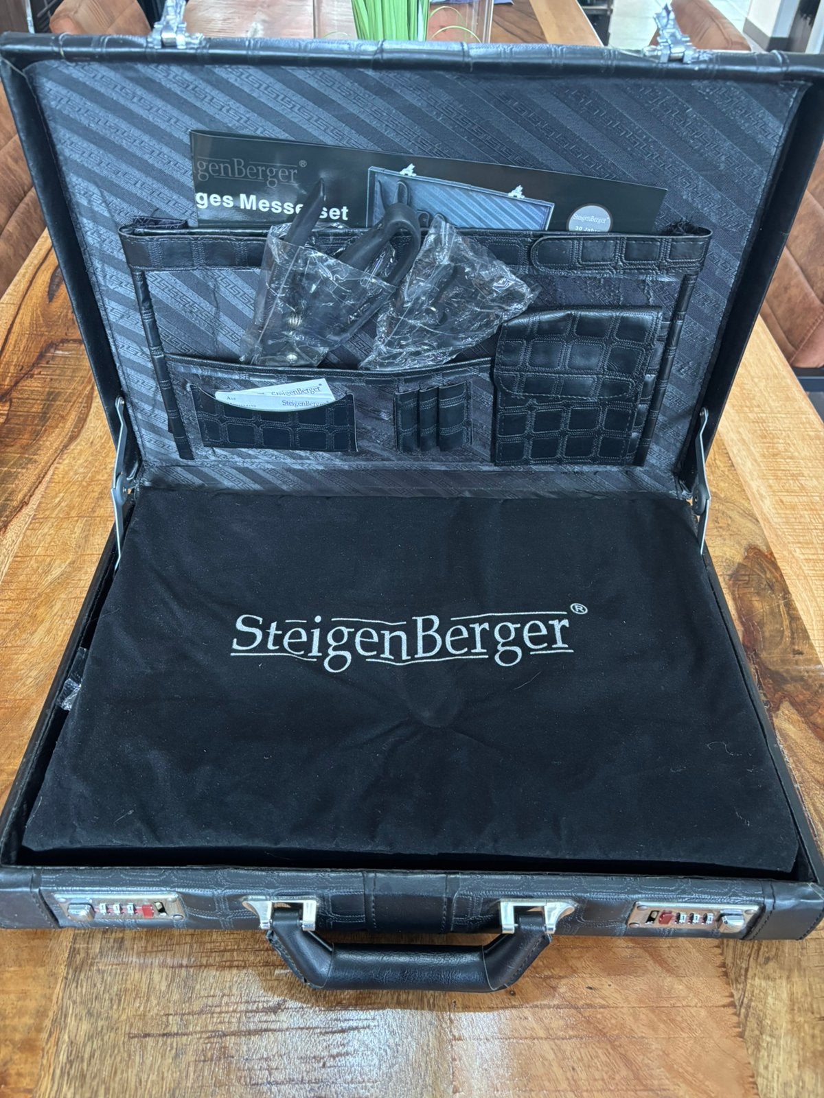 SteigenBerger messenset nieuw, Ophalen, Bestekset, Nieuw, Messenset