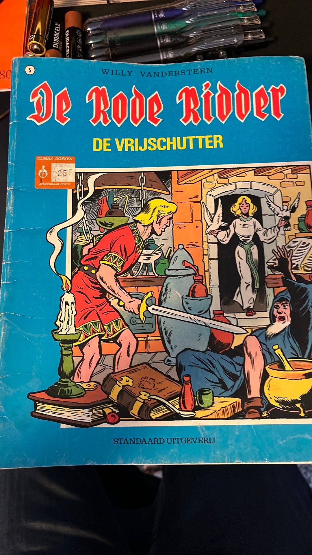 De Rode Ridder - nummer 5 - De Vrijschutter, Une BD, Enlèvement, Utilisé