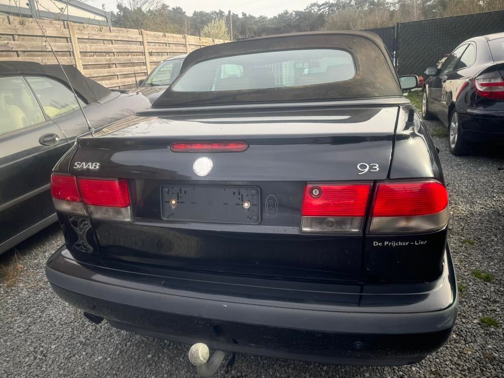 Saab 93 2.0 benzine bj 2001 km 96.600 automaat mooie auto, Autos, Cuir, Achat, Entreprise, Cabriolet