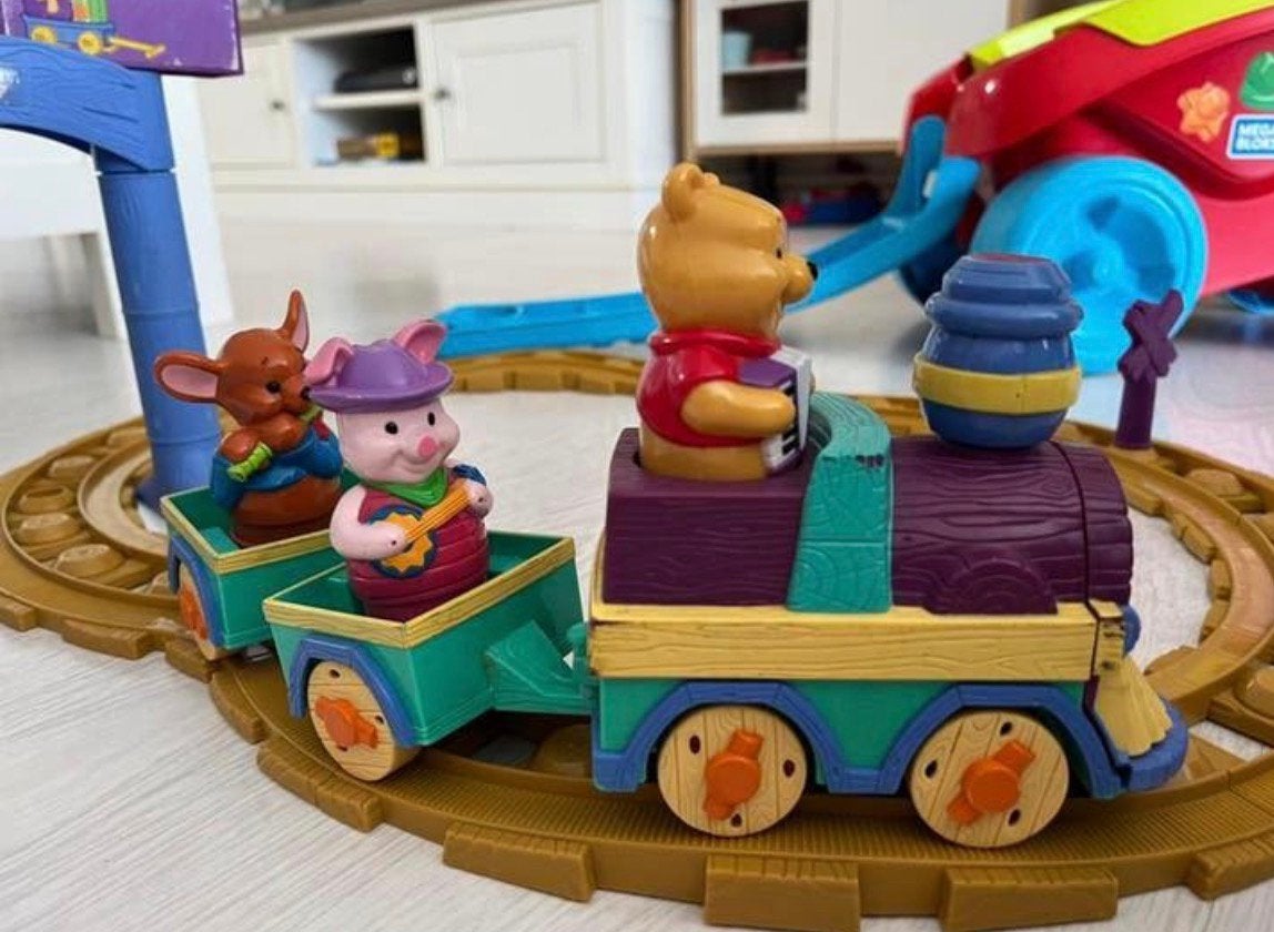 Trein & blokken & wagen, Enlèvement, Utilisé