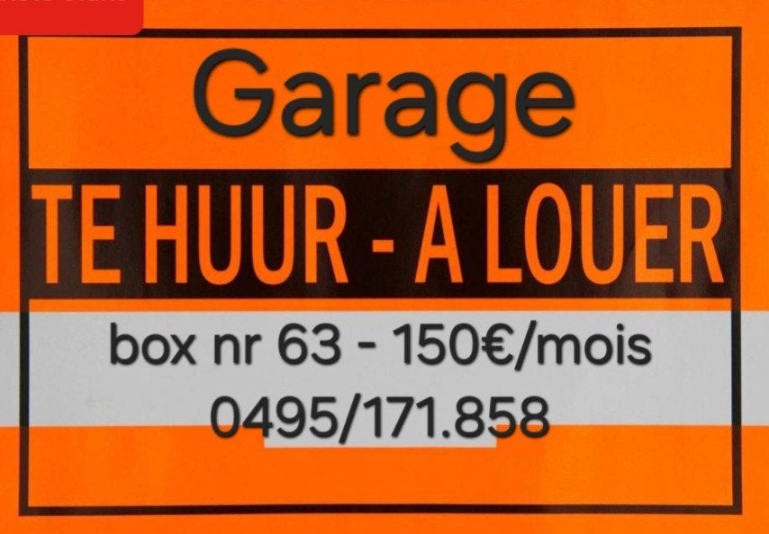 Koekelberg - Noville square - box de garage, Immo, Bruxelles