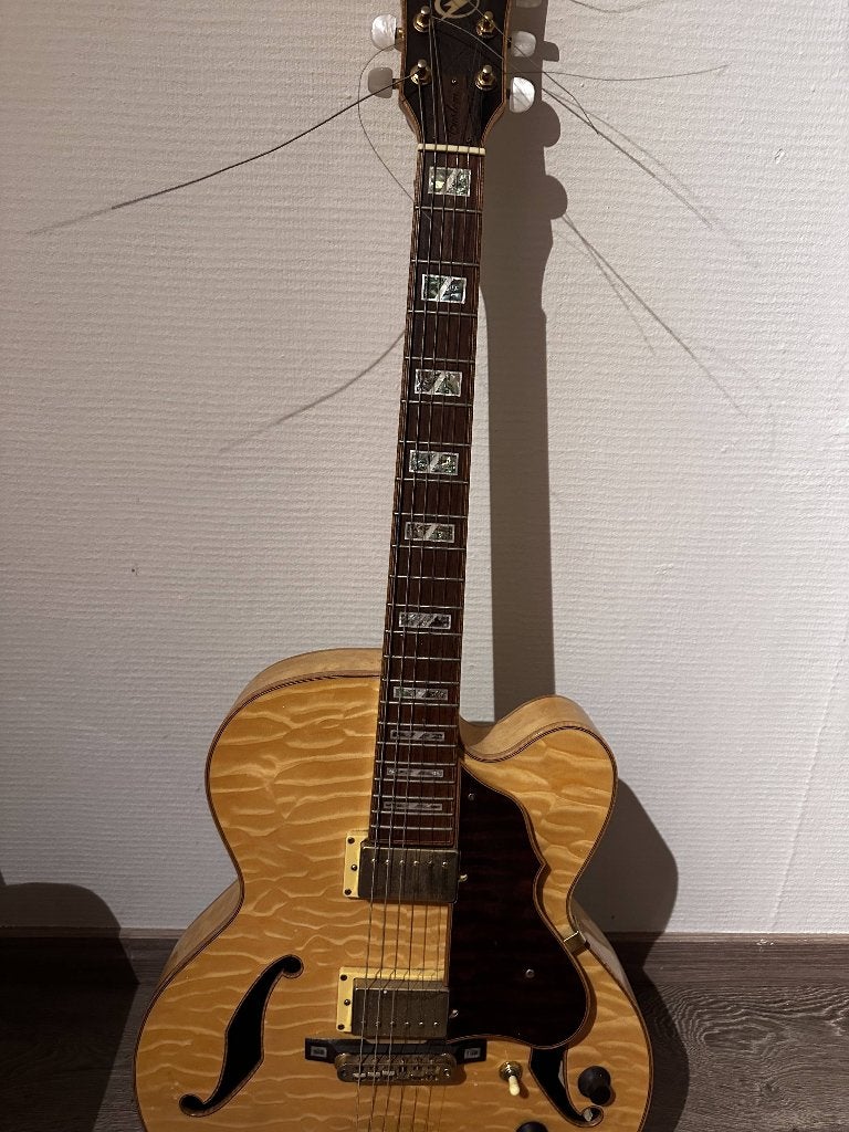 Ibanez AF105 Artcore 2006 Natural, Ophalen, Gebruikt, Hollow body, Ibanez