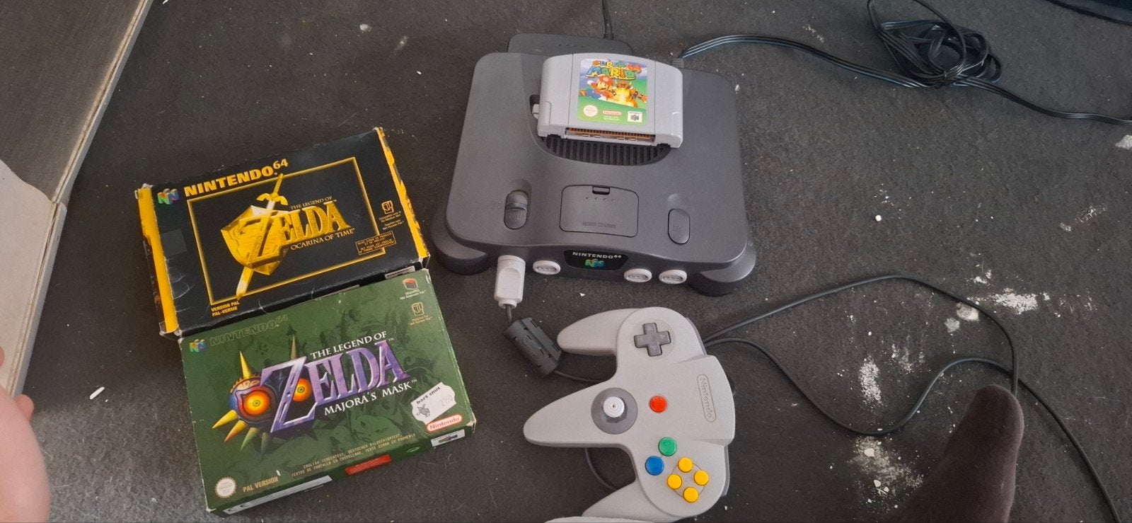 nintendo 64+controller+3 games, Consoles de jeu & Jeux vidéo, Consoles de jeu | Nintendo 64, Enlèvement ou Envoi, Utilisé, Avec 1 manette