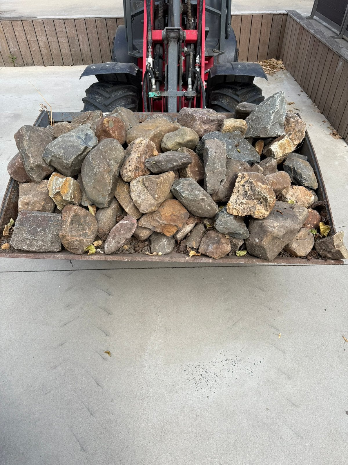 Sierkeien 1000 kg, Tuin en Terras, Grind, Keien en Split, Ophalen of Verzenden, Gebruikt