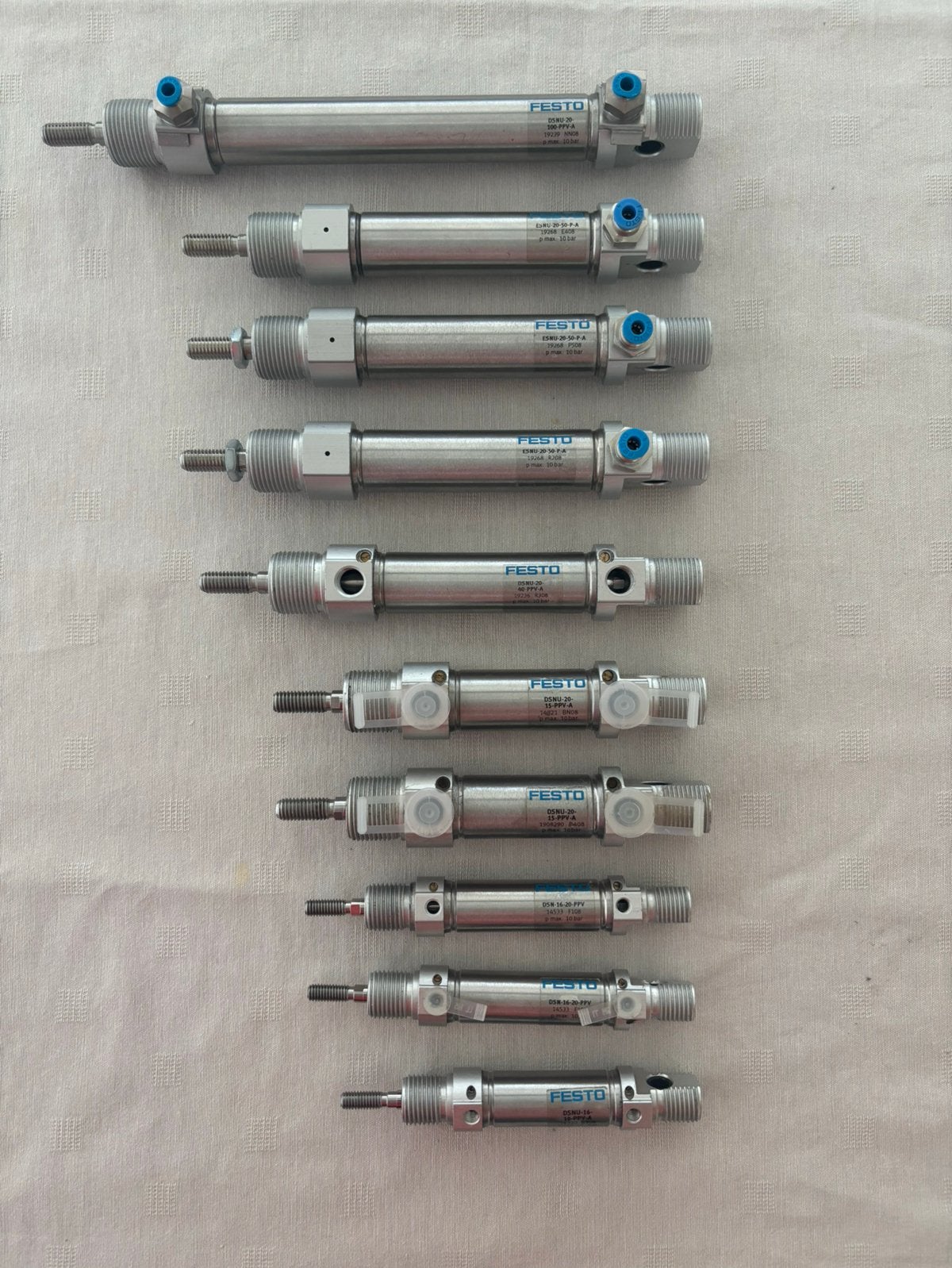Diverse Festo Pneumatische Cilinders – Zeer nette staat, Ophalen, Zo goed als nieuw
