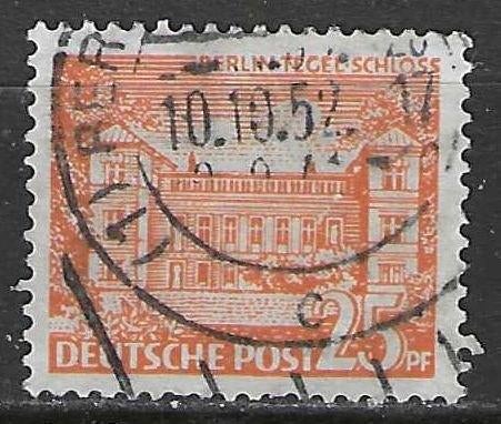 Allemagne Berlin 1949 - Yvert 36 - Château de Tegel (ST), Envoi, Affranchi