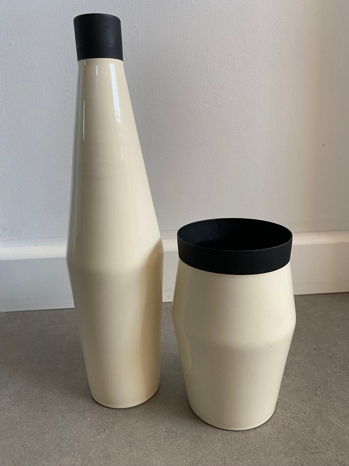 Set de 2 vases IKEA GLITTRIG, Enlèvement ou Envoi, Comme neuf