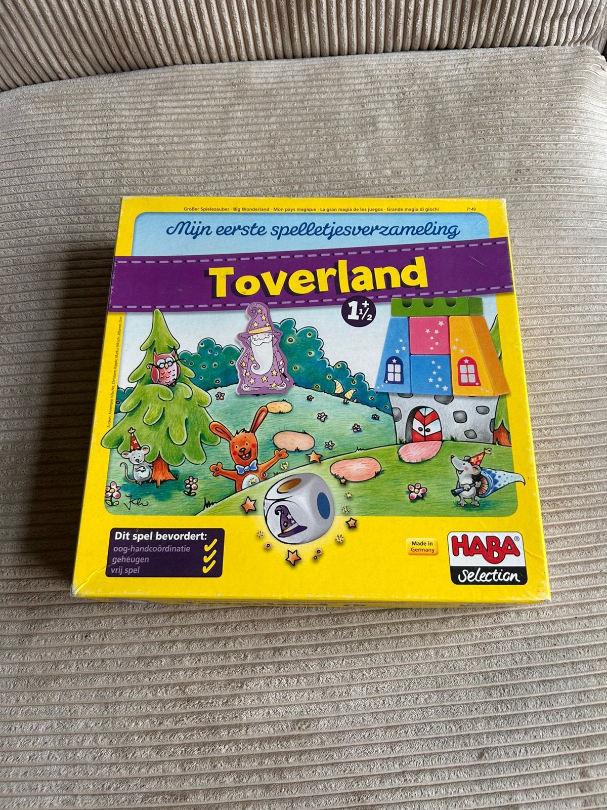 Haba spel toverland, Ophalen of Verzenden, Zo goed als nieuw