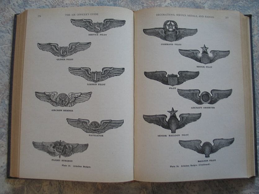 USA Air Force Guide Officier Vliegtuig Leger Europa 1948, Envoi, 1945 à nos jours, Utilisé, Armée de l'air