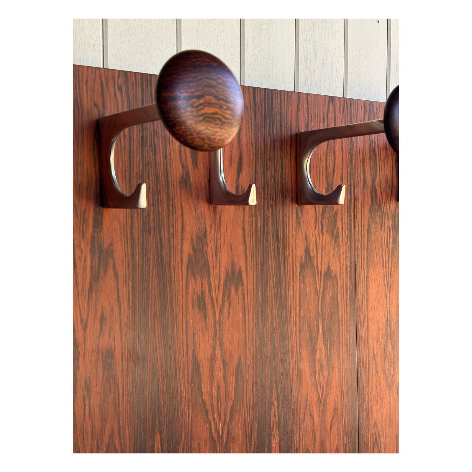 Vintage, Mid Century Modern, Rosewood Coatrack, Ophalen of Verzenden