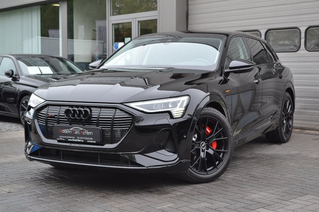 Audi E-Tron Q8 50 "S-Line" * Pano dak, Autos, Audi, Cuir et Alcantara, 1800 kg, Euro 6, Entreprise