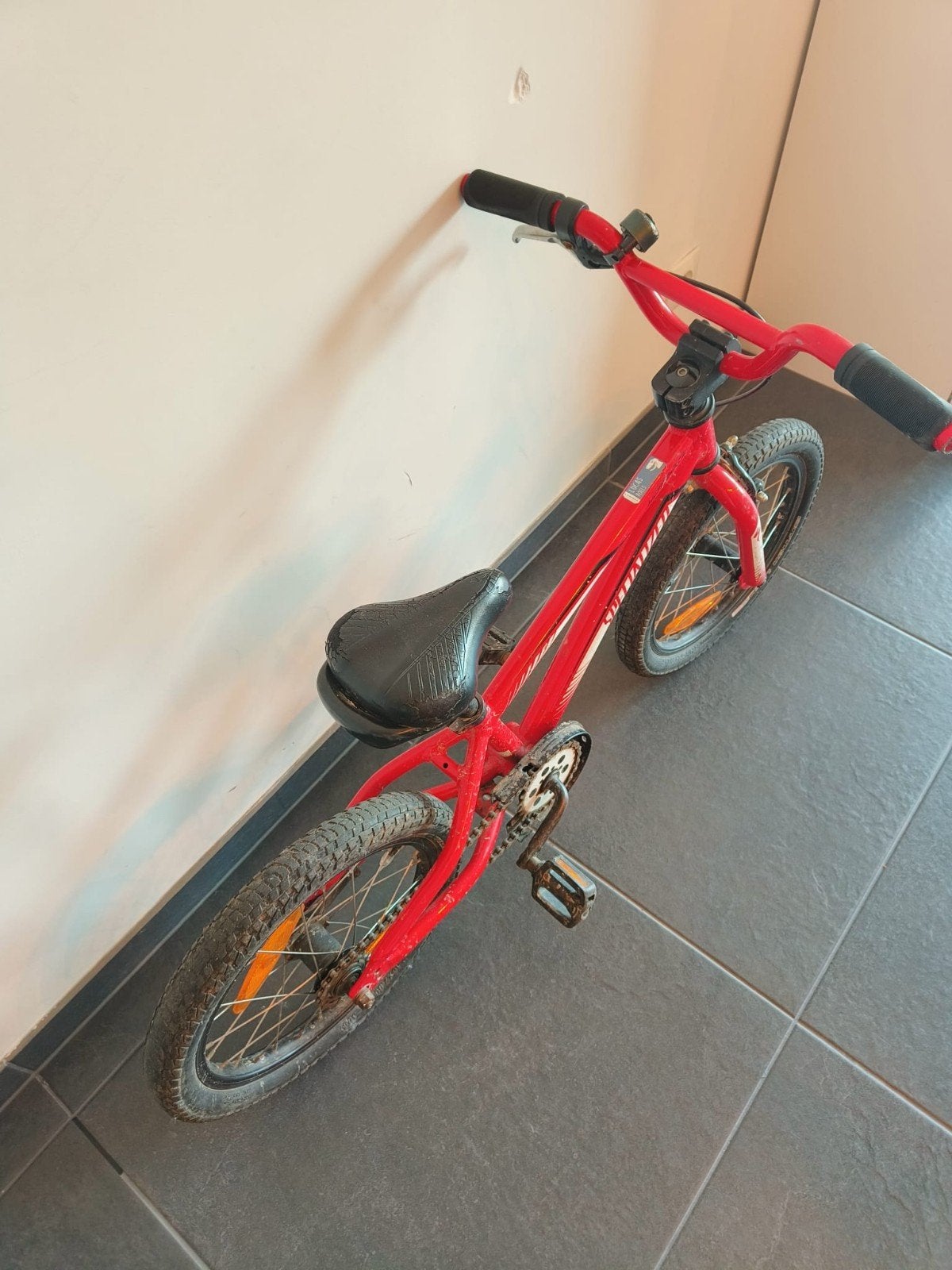Kinderfiets, Ophalen