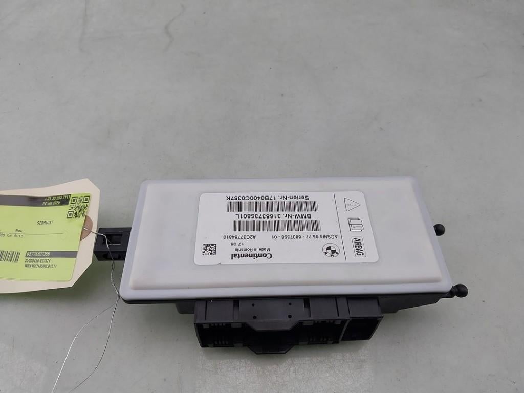 COMPUTER AIRBAG BMW X3 (F25) (01-2010/12-2017), Gebruikt, BMW