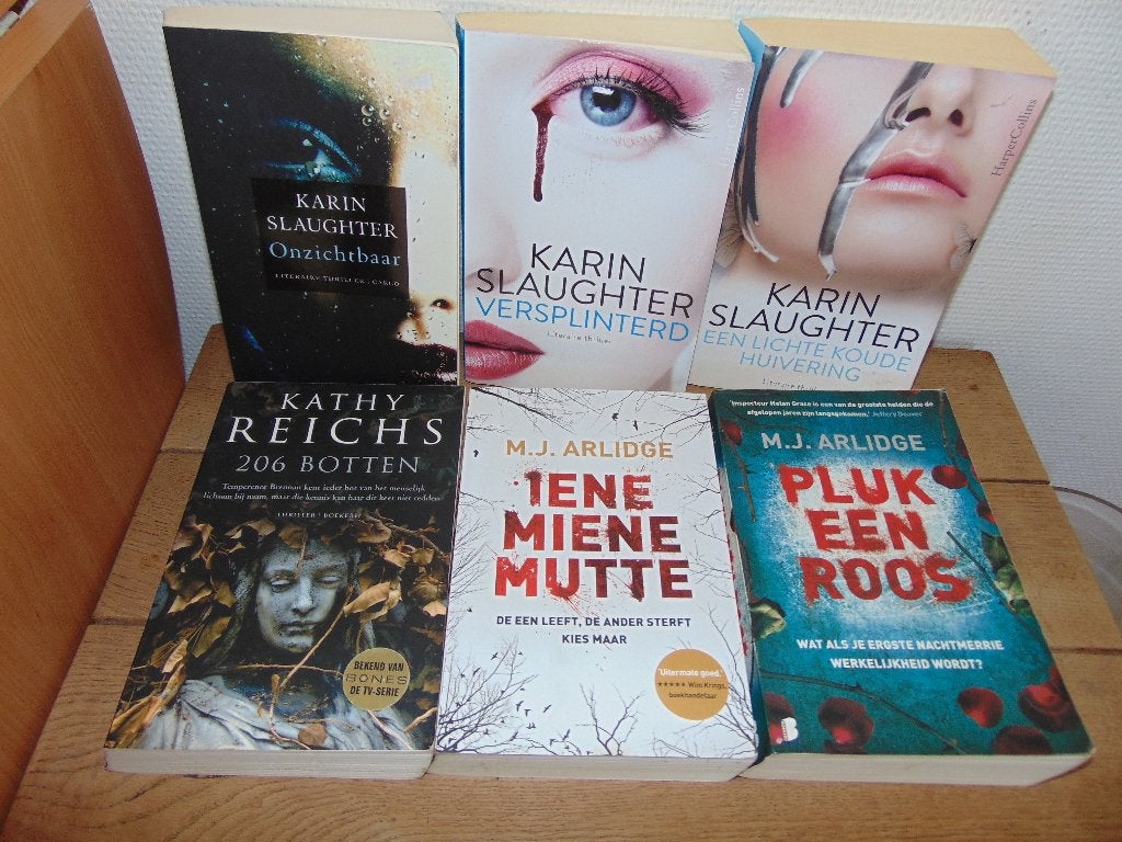 Thrillers Karin Slaughter, M.J Arlidge, Alison Gaylin,..., Boeken, Ophalen of Verzenden, Gelezen, Amerika