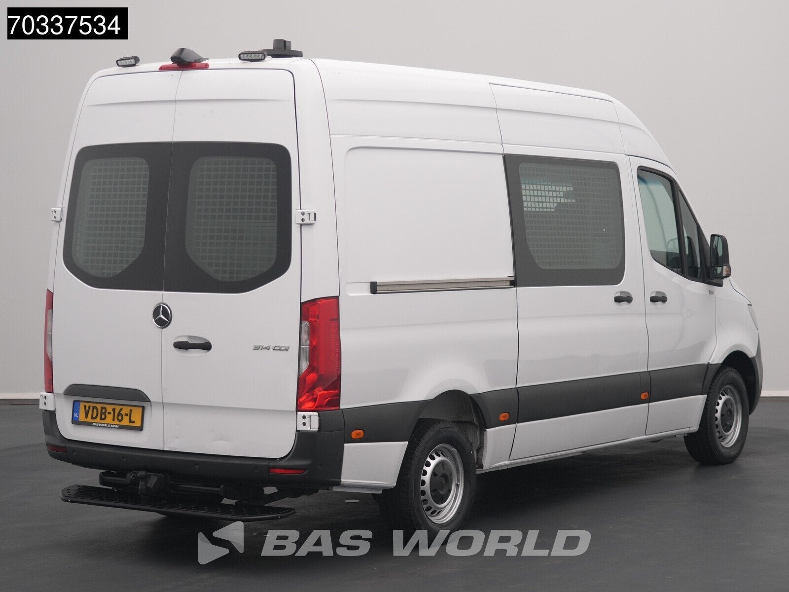 Mercedes Sprinter 314 CDI Automaat L2H2 Werkplaatsinrichting, Autos, Achat, Euro 6, Entreprise, 2 places