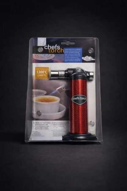 Mini chalumeau pour crème brulée etc., Maison & Meubles, Cuisine | Couverts, Neuf, Enlèvement