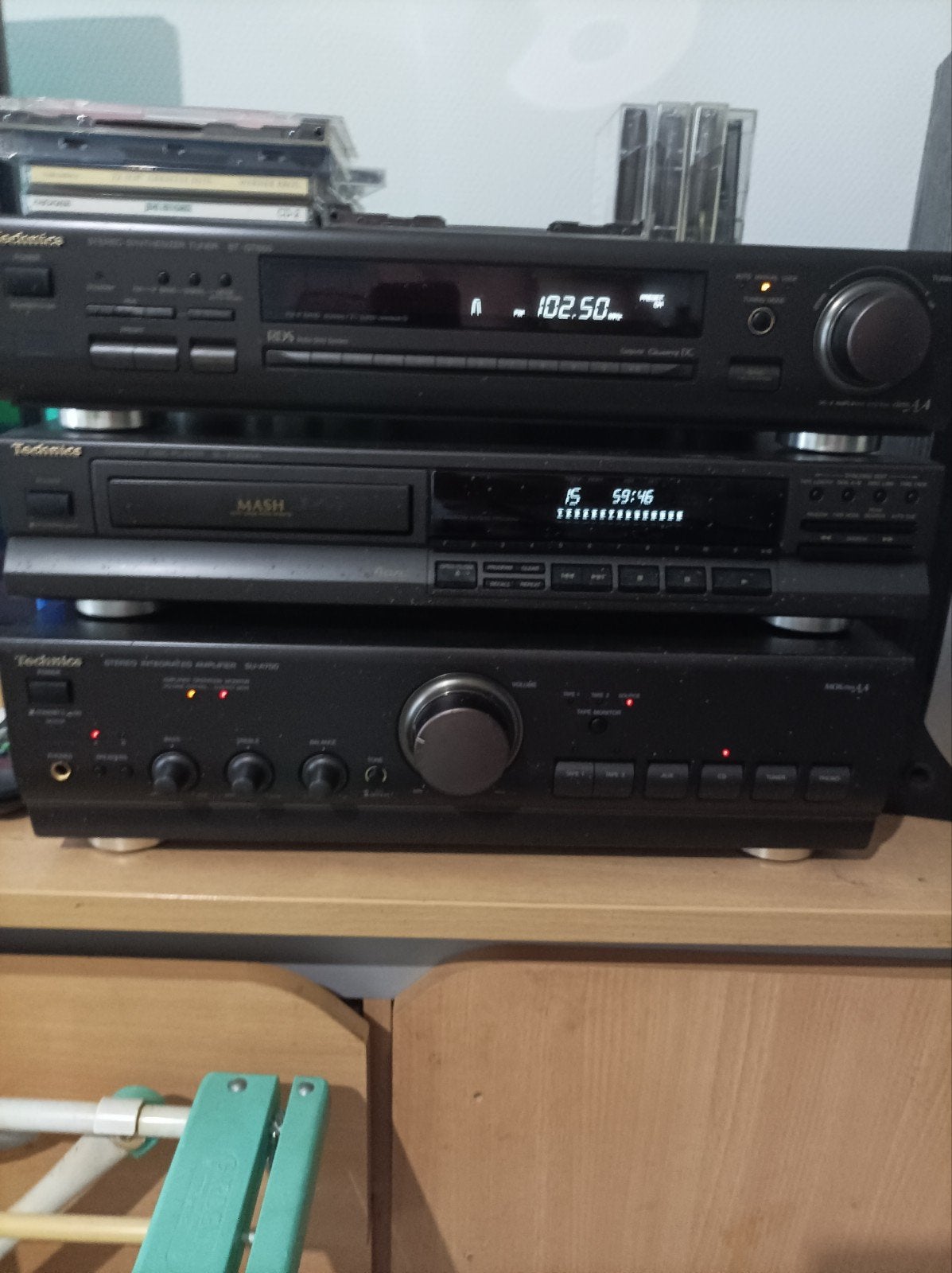 te kop technics, Ophalen, Gebruikt