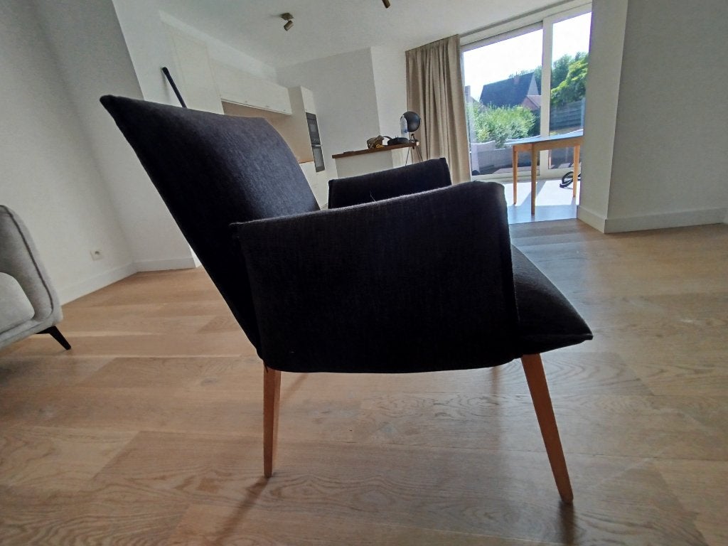 zetel 1 persoon, Huis en Inrichting, Ophalen, Eenpersoons, Minder dan 75 cm, Zo goed als nieuw
